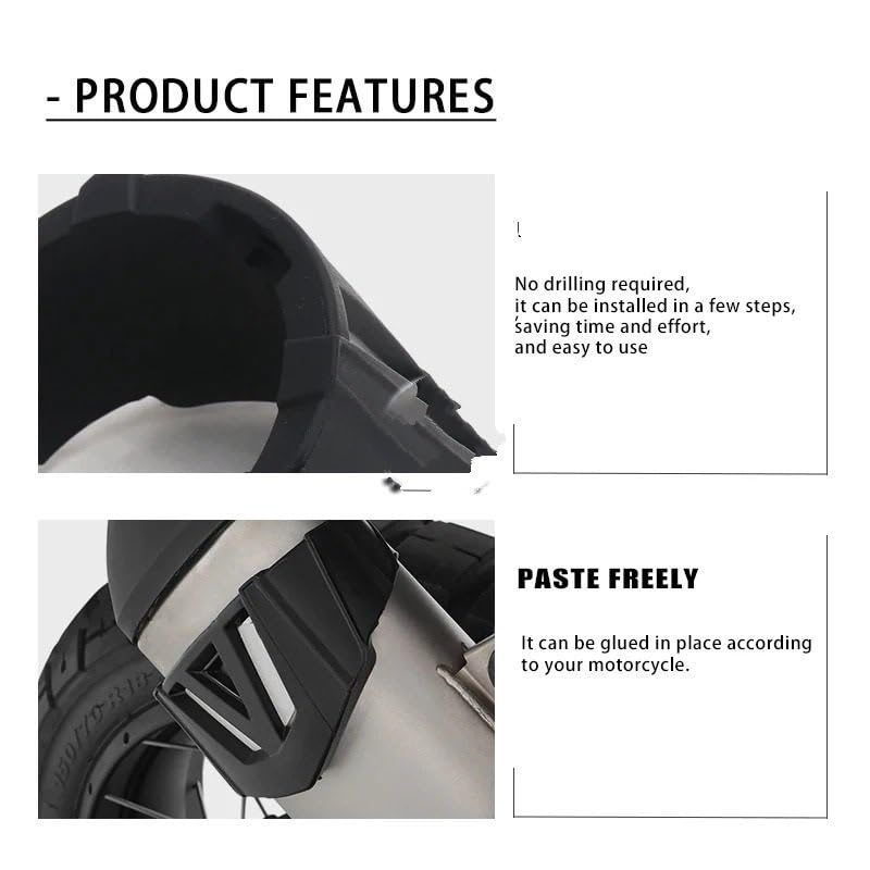 Protecteur de Silencieux Échappement Premium Ducati Desert X