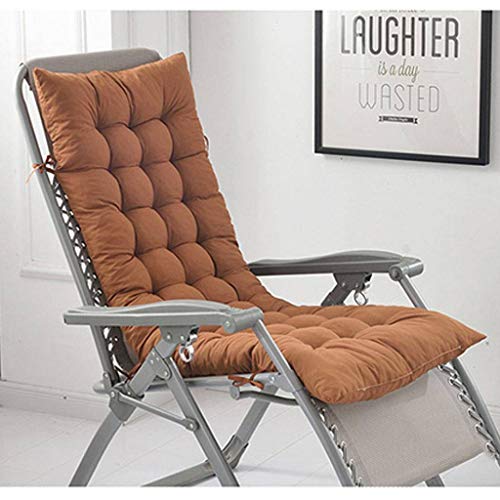ZHI-HHA Outdoor Dew Director Chair Cushion,Garden Swing Mat,Thick Plush Four Seasons General Suitable Outdoor Garden-48 * 155cm-A