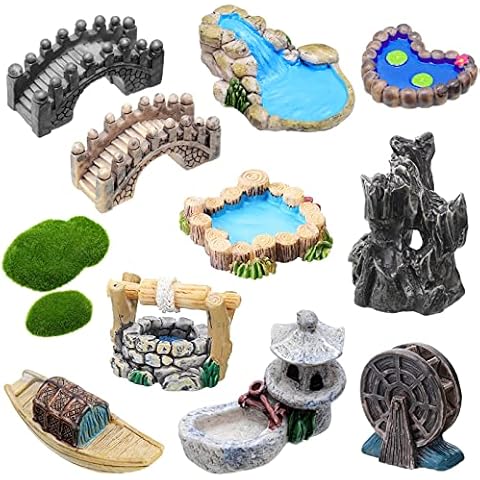 Jetec Miniature Garden Figurines Set Cover