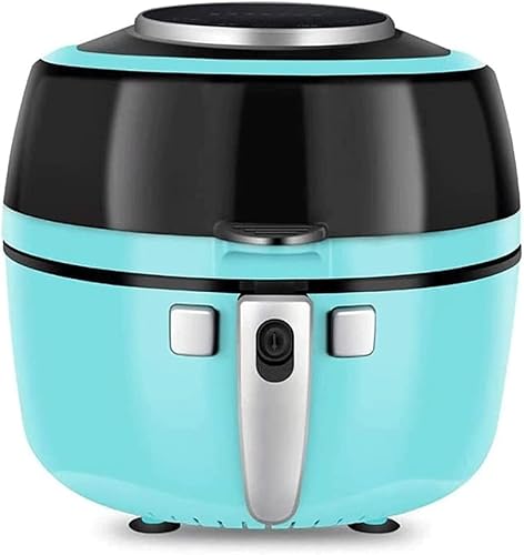 MZLXDEDIAN Freidora de aire horno eléctrico de aire caliente olla sin aceite con pantalla LCD digital freidora rápida cesta antiadherente