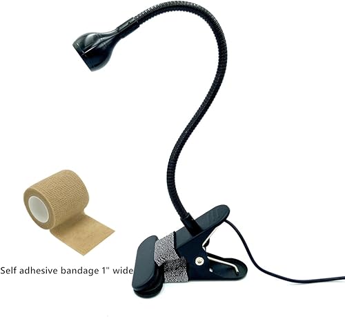 Miniatura 2 de Lámpara de cisne de cura flash para gel x uñas con brazo suave y abrazadera de acero de pie 5V entrada USB lámpara de uñas UV única