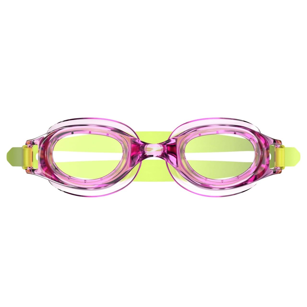 Speedo Hydrospex Unisex Kids Swim Goggles 6-14 Years - Bright Pink