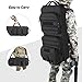 DSLEAF 28” Double Soft Rifle Case, Padded Rifle Backpack with Lockable Zippers and Pockets for Accessory, Tactical Short Barrel Rifle Bag for Shooting and Hunting