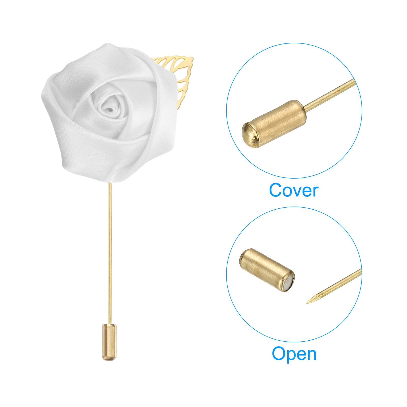 PATIKIL Rose Boutonnieres - Image 3