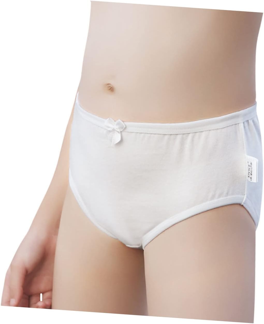 LIFKOME 3sets Cotton Briefs for Girls High Waist Underwear Pack of 3 Breathable Dance Underpants Size 140 3pcs*3