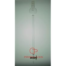 Fritted Chromatography Column 16mm=OD 100mL Flask 24/40 Joint Body Length 300mm