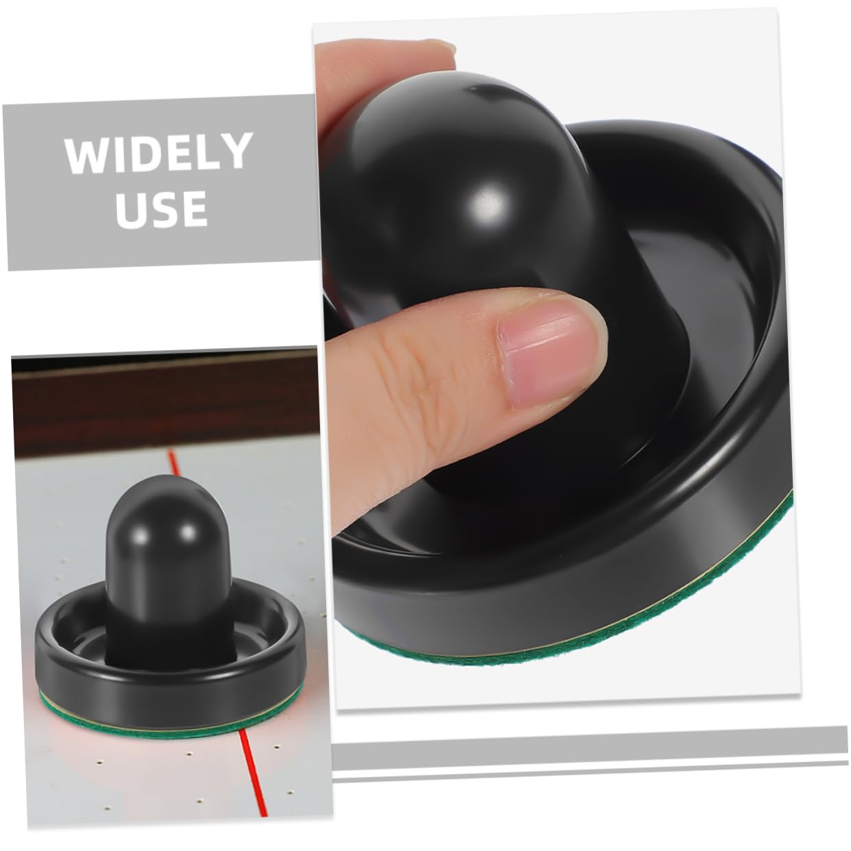 HEMOTON Accessoires de Hockey sur rondelles de Hockey Table de Hockey Table Hockey Équipement de Hockey sur Poussoir de Hockey drôle Fournitures de Hockey éponge Rouge