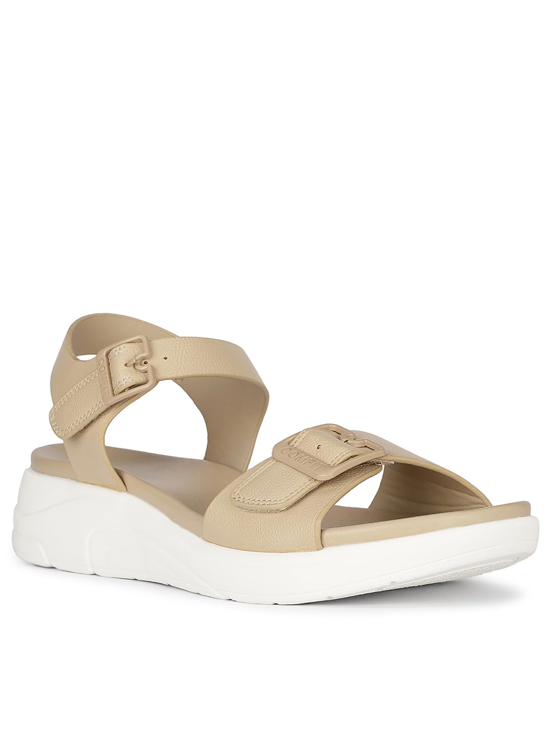 Bata Comfit Womens CARCER Sandals (5618634_BEIGE_3 UK) (B0CWLQ12CB) Amazon Price History, Amazon Price Tracker