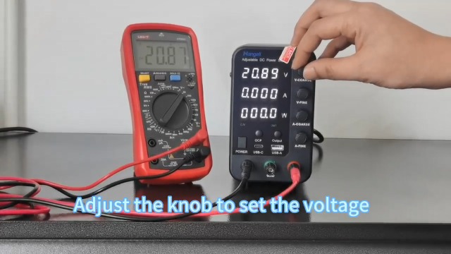 Image of DC Power Supply Variable, 120V 3A Bench Supply With Encoder Coarse & Fine Adjustments Knob, Adjustable Switching Regulated Lab Supply With 5V 3.6A USB & Type-C Quick-Charge