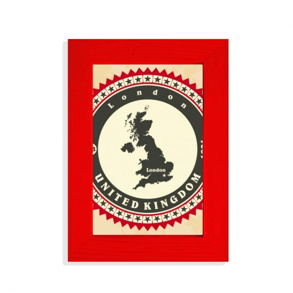 Cadre photo avec carte de Londres cadeau original pour globe-trotteur