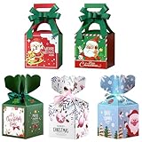 Contrats - Vous pouvez les utiliser pour stocker des collations, des bonbons, du chocolat, de la gelée, des biscuits et d'autres petits bijoux. Le coffret cadeau de fête de Noël est un emballage idéal pour les enfants, les amis, la famille et les voisins.