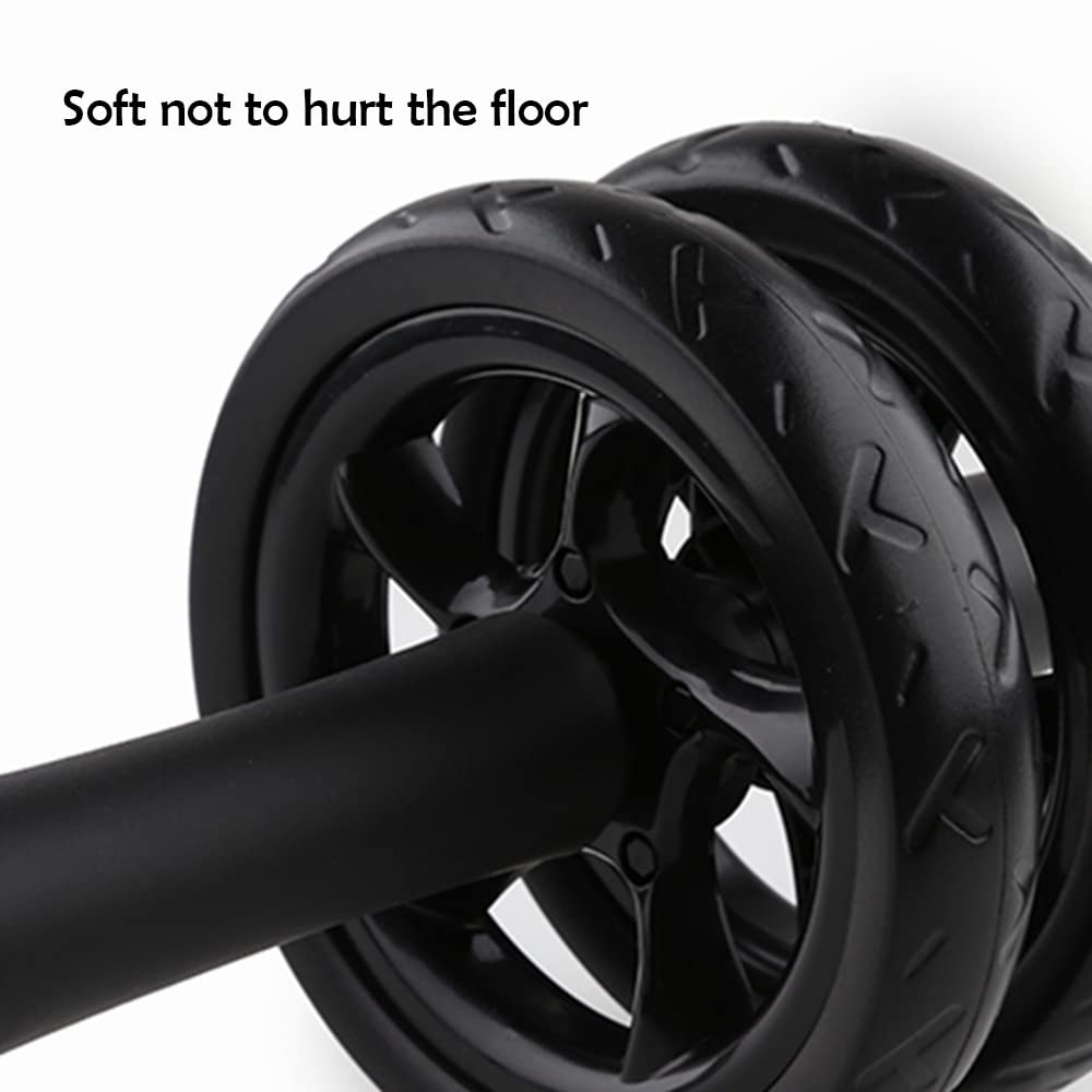 Abs Rad -Rutschrad mit Mattenruhe Big Wheel Bauchmuskel Trainer for Fitness ABS CORE Training Training Home Fitness Fitness Bauchrad Trainer