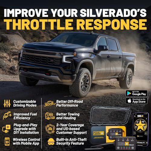 Pedal Commander for 2019–2026 Chevrolet Silverado 1500: Better Throttle Response for Towing, Hauling, and Highway Driving - Image 5