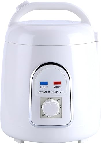 Vaporizador de sauna, 1.5-1.8L 110V/220V Máquina de sauna de vapor portátil para uso familiar (enchufe de EE. UU.) (enchufe de EE. UU.)