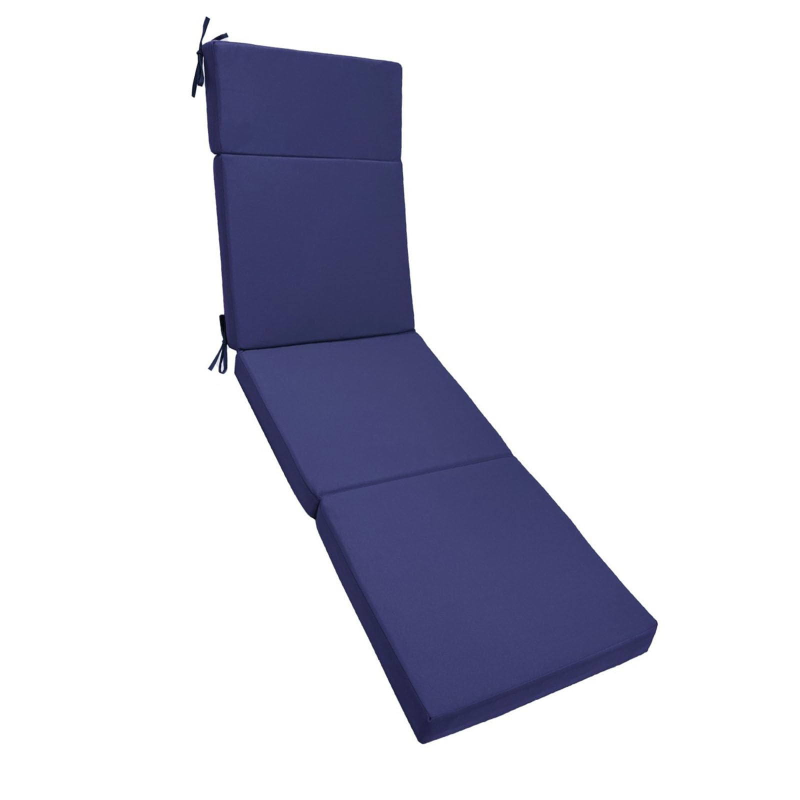 JSGHGDF Thicken Outdoor Chair Cushion with Waterproof Fabric and Foam for Patios Poolsides and Beach Modifiable Belt Chair Pad