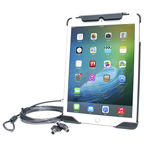 Anti-Theft Case – Cta Device Case With Security Cable Lock, Multi-Functional Grip Stand Ring, And Hand Strap For Ipad Air 1 & 2, Ipad Gen. 5 & 6, And Ipad Pro 9.7” #TOP7