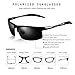 Duco Gafas de sol deportivas polarizadas para hombre con ultraligero y marco...