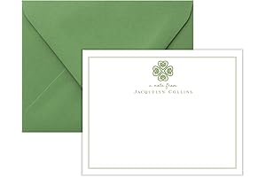 Personalized Clover Go Note Cards Set