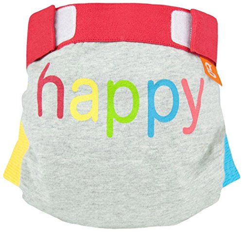 Image of Gdiapers Happy Gpants Baby Diapers, Heather Gray, Medium