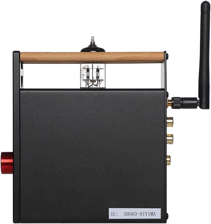 AIYIMA T8 6N3 Digital Tube Preamplifier Bluetooth 5.0 Hi-Fi Headphone Preamp Decoder Preamp PC-USB DAC APTX for Home Wireless Receiver Audio Stereo Amplifier + with Remote Control - Image 8