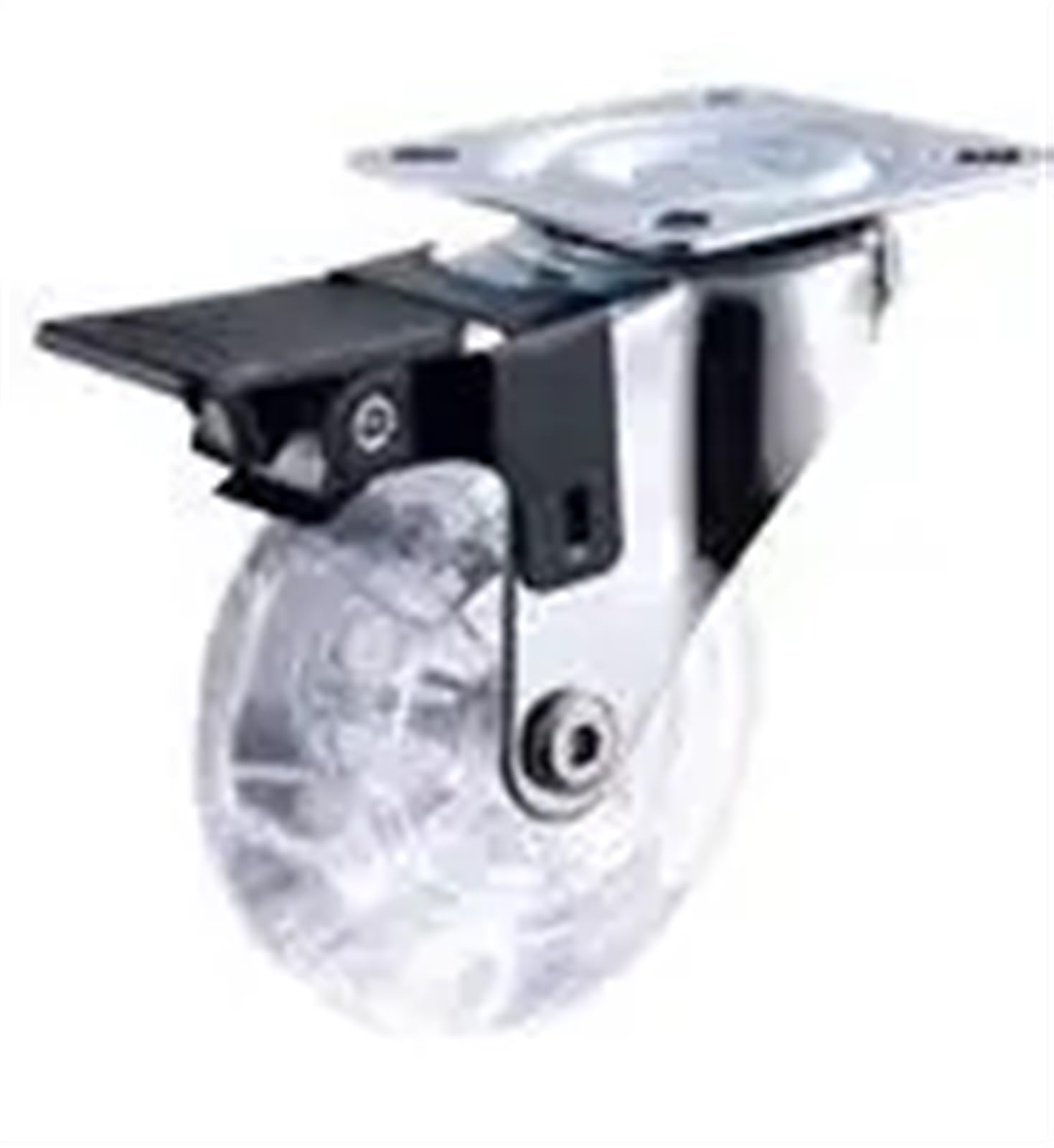 Roulette universelle filetée M8 finition haute résistance - 7