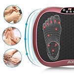 AXV Vibration Plate Exercise Machine Whole Body Workout Power Vibrate Fitness Platform Vibrating Machine Exercise Board for Weight Loss Shaping Toning Wellness Home Gyms Workout - Image 5
