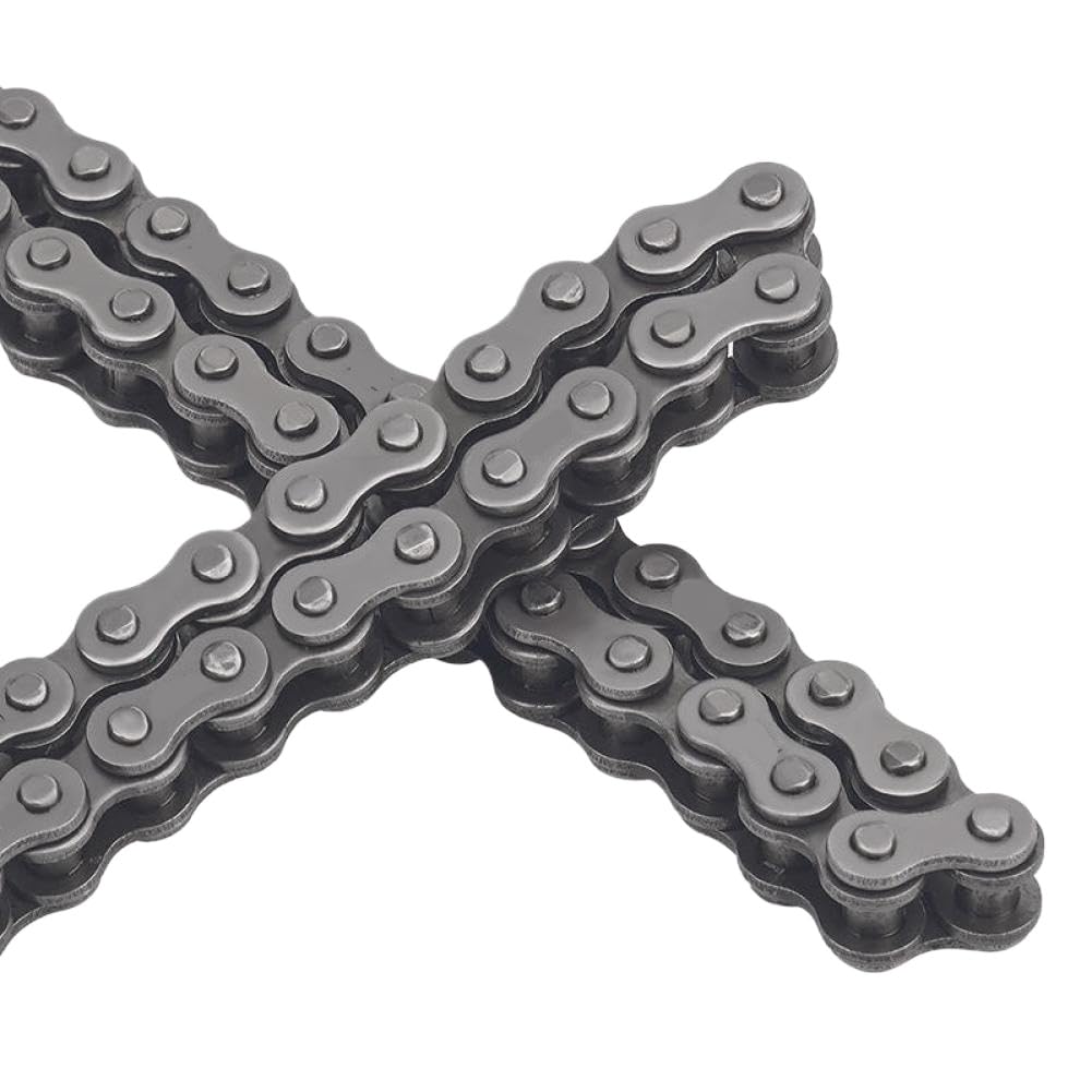 Cadena de Transmisión para Motocicleta con Rodillos de Accionamiento 110 Eslabones Compatible con XV250 V XV125 XV240 XV250S Virago SRV250