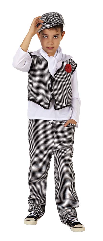 Rubies Disfraz Chulapo Premium para niños, Chaleco con clavel, camisa, gorra, pantalón y pañuelo, Oficial Rubies para San Isidro, Chulapo madrileño