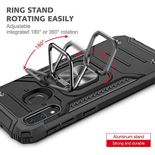 Coque Galaxy A20E KMKJ housse noire de protection intégrale pour smartphone