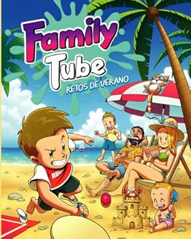 FamilyTube Retos de Verano: Libro de Actividades y Pasatiempos en Blanco y Negro (Spanish Edition)