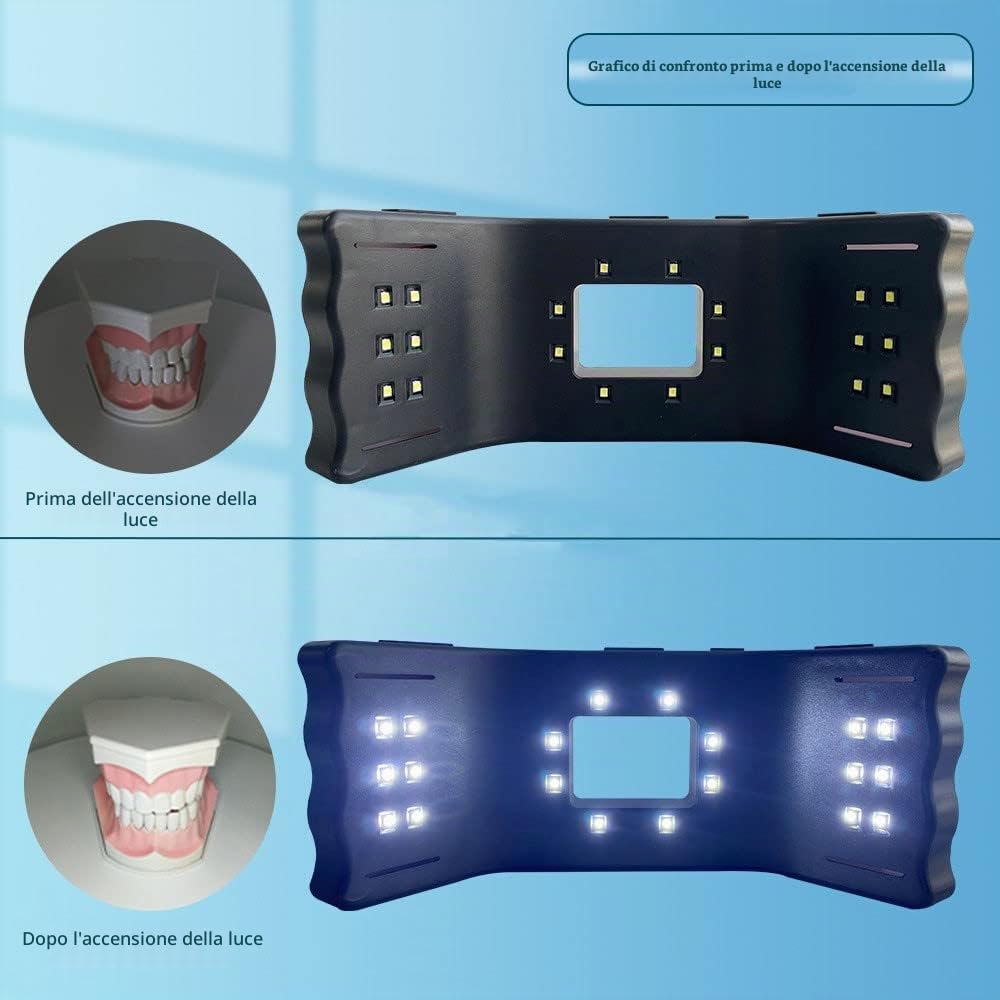 Luce Per Fotografia Odontoiatrica Flash, Lampada Di Riempimento Orale LED | Odontoiatria Foto Video Attrezzatura Per Ortodonzia Per Illuminazione Trattamento Dentista