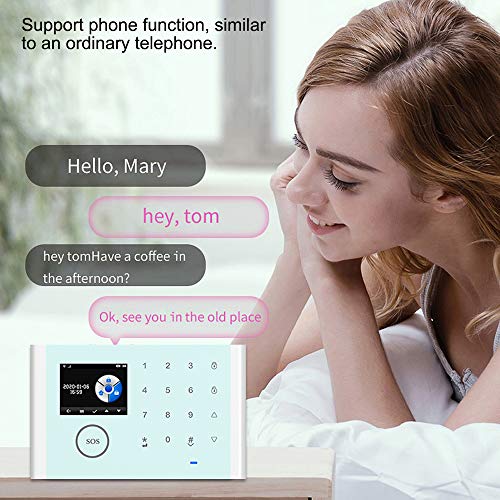 fantaxi CS118 WiFi + GSM + GPRS Sistema de alarme doméstico inteligente em rede 3 em 1 Tuya APP Remo