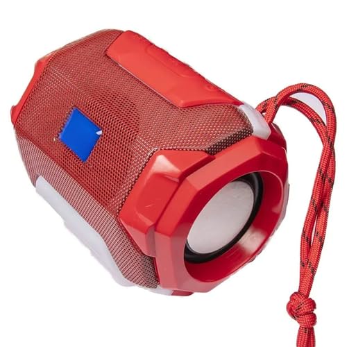 Drumstone [ 15 Years Warranty Portable Stereo Bluetooth Speaker with RGB Lights | USB, TF Card, FM Radio Support | Hanging Design for Travel, Parties & Outdoor Musical Bliss
