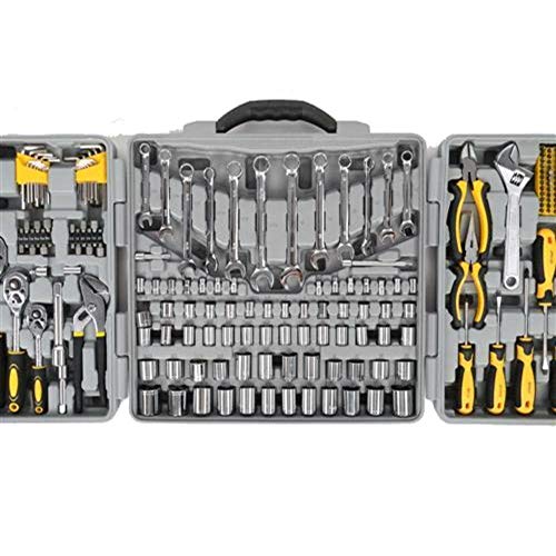 Juego de herramientas mecánicas portátil 205 piezas miniatura 2