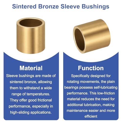 Bujes de bronce sinterizado autolubricantes de alta estabilidad mecanica 3
