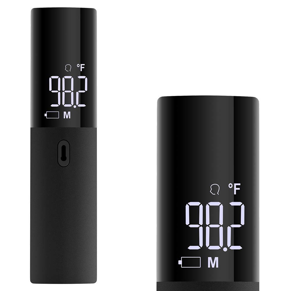℉and℃Non Touch Infrared Forehead for Adults, Baby Kids Body Fever Alarm Memory Records Measure Forehead Hand in Public Area Business Office School Shopping Medical Digital Indicator IR 3 Function
