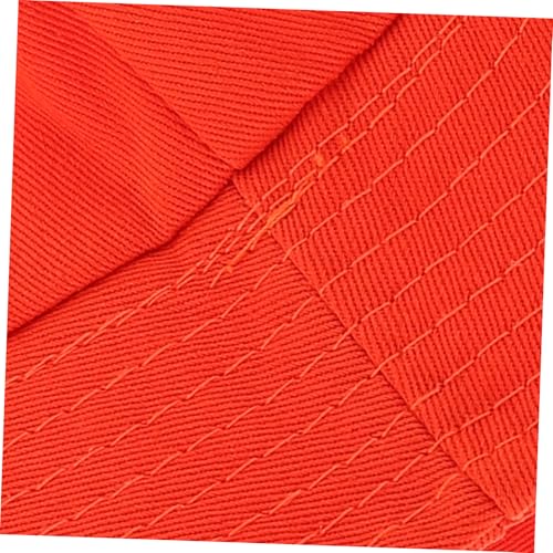 FRCOLOR Boys and Girls Cute Boy Girl Beach Bucket Hat Red Brim Cap Stylish Fisherman Hat for Outdoor Fun for Beach and Playground Activities3