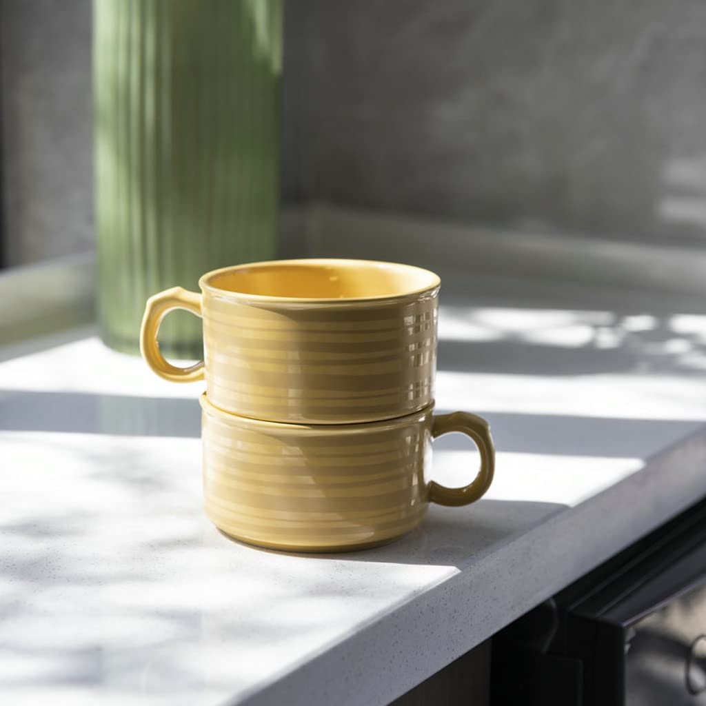 Kaffeetasse Keramik Wasser Tasse Nordic Becher Home Wohnzimmer Müsli Tasse Retro Saft Tasse Nachmittag Tee Kaffeetasse Große Kapazität Porzellantasse