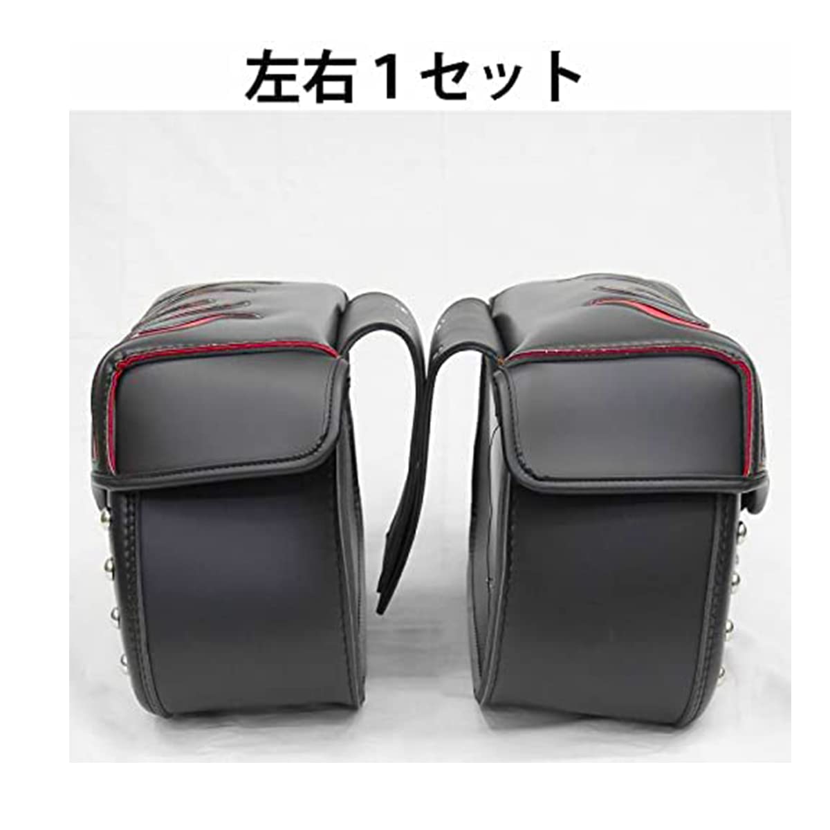 Amazon | [Samwy] バイク サイドバッグ 左右2個セット レザーバッグ 