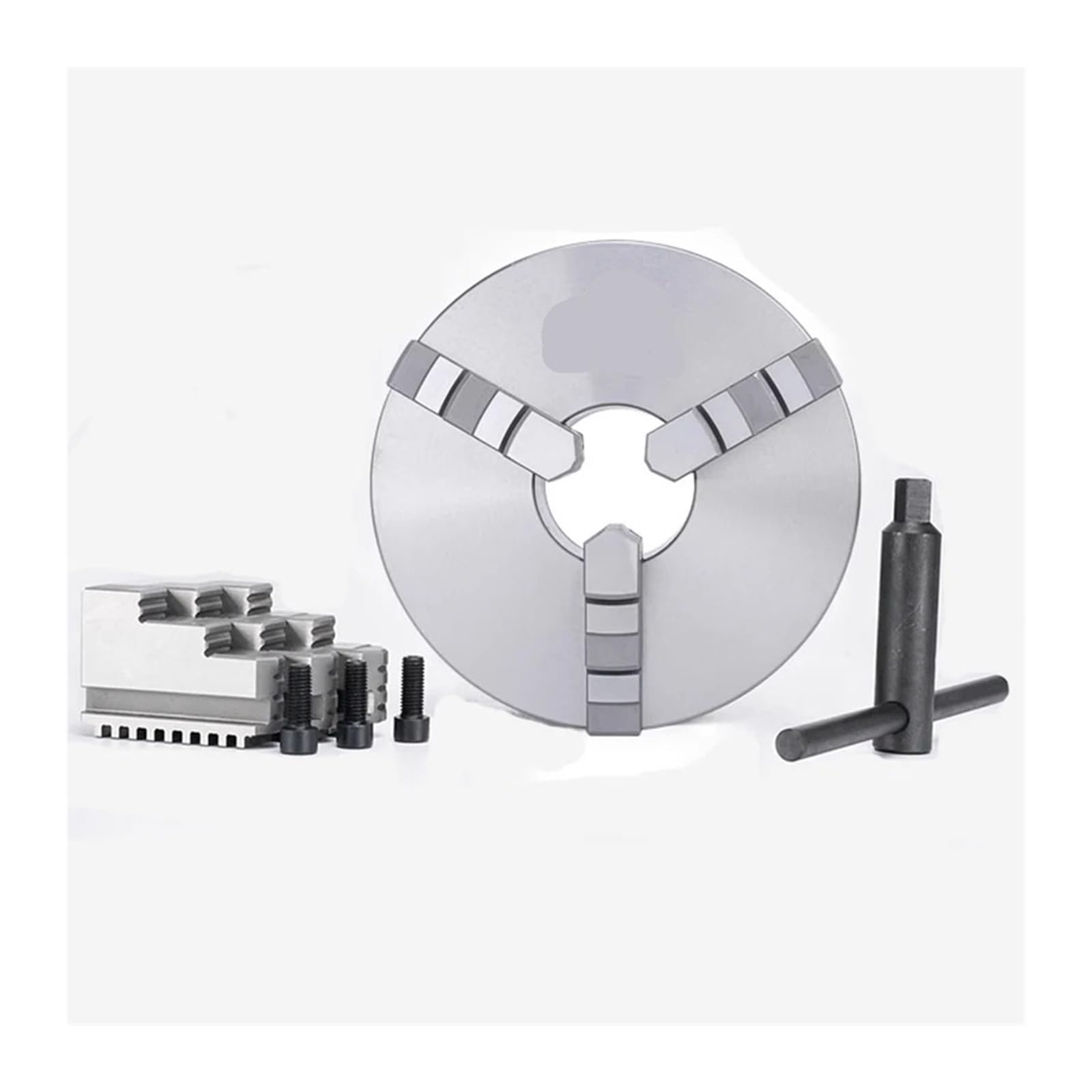 Mini uchwyt tokarski 80mm 3 szczękowy samocentrujący uchwyt K11-80 Uchwyt tokarski ręczny 3 szczękowy mini uchwyt do mini tokarki