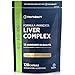 Liver Complex | con Cardo Mariano, Estratto di Carciofo, Radice di Tarassaco, Curcuma, Vitamina C, D e Altro | 120 Capsule Vegane | Integratore Depurativo Fegato | Funzione Epatica | Horbaach