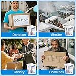 Toiletry Kits Travel Essentials Disposable Hygiene in Bulk, Trial Size Toiletries Supplies Individually Wrapped Traveling Personal Care Items, for Camping, Hotel, Homeless, Charity, 8-in-1 (20-Pack) - Image 5