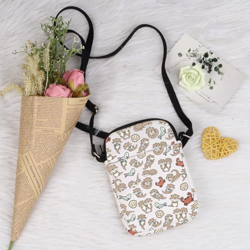 Otter Crossbody Bag Sea Animals Gift Sea Otter Gifts Animal Otter Lovers Gifts Otter Pendant Handbag Otter Gifts3