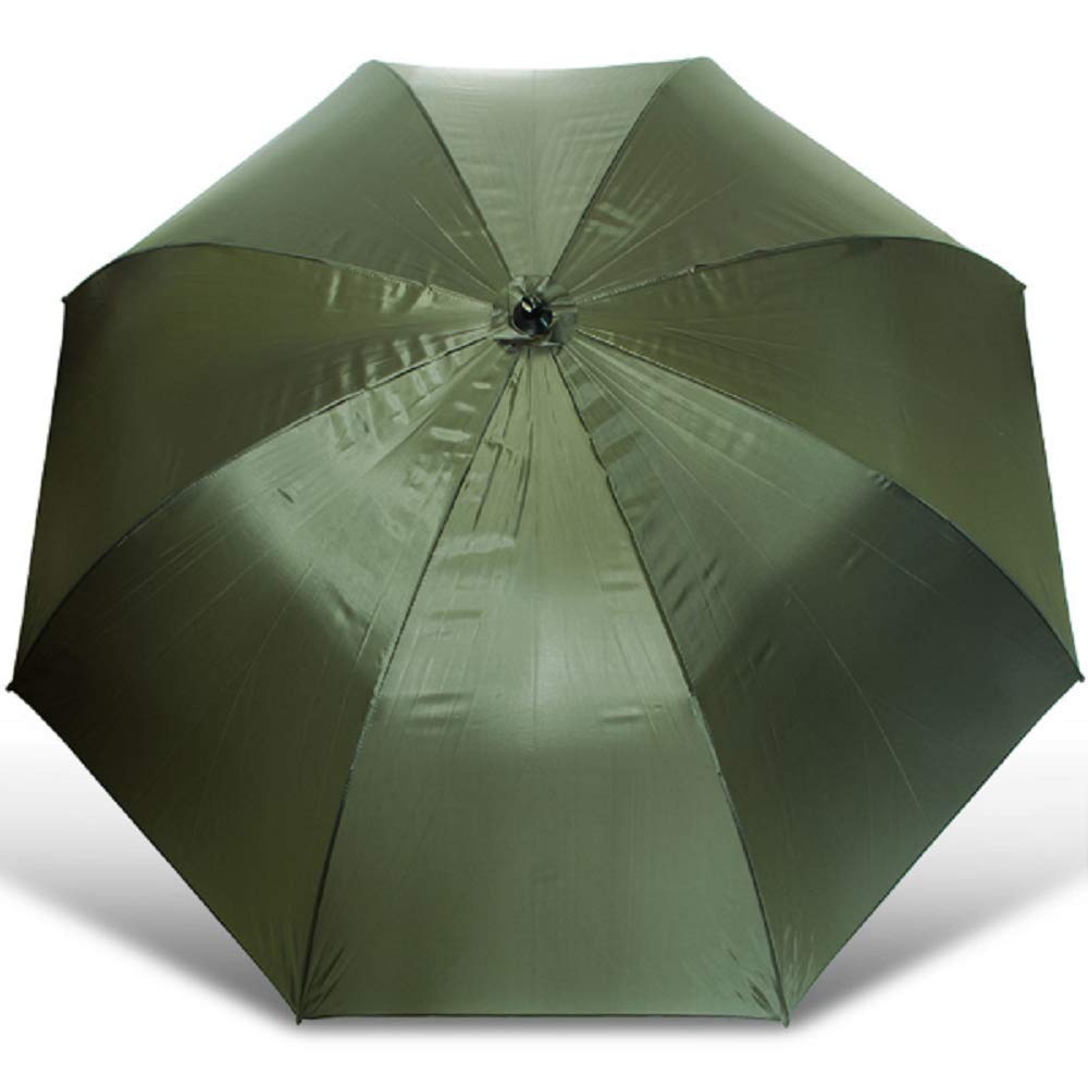 G8DS® 45" Schirm Grün mit Neigefunktion 210t Stoff Angeln Fischen Karpfen Forelle Hecht Zander