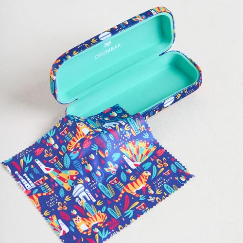 Image of Chumbak Eyewear Case for Women, Spectacle Case, Sunglass Organizer and Cover Box, Stylish Glass Case for Specs, Spectacle Box, Specs Case, Stylish Glasses Cover, Protective Eyewear Case