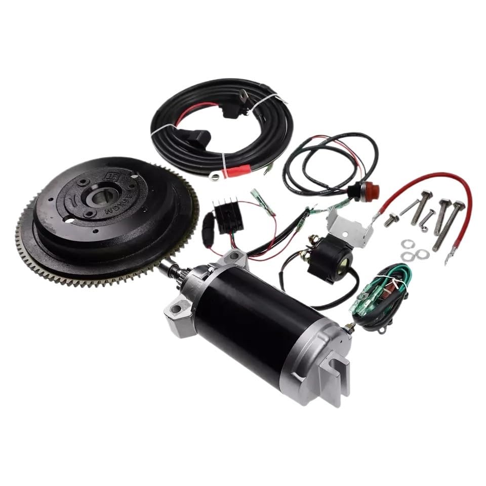 Amazon.com: ZFQMGDD Electric Start KIT for Yamaha Outboard E40X