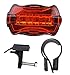 BoG Products LED Bike Light Set. Bicycle Headlight & taillight Combo. Ultrabright 5 LED kit. Use on Bike or Scooter. Free high Visibility reflectors~ in BG Lights Gift Box as Pictured