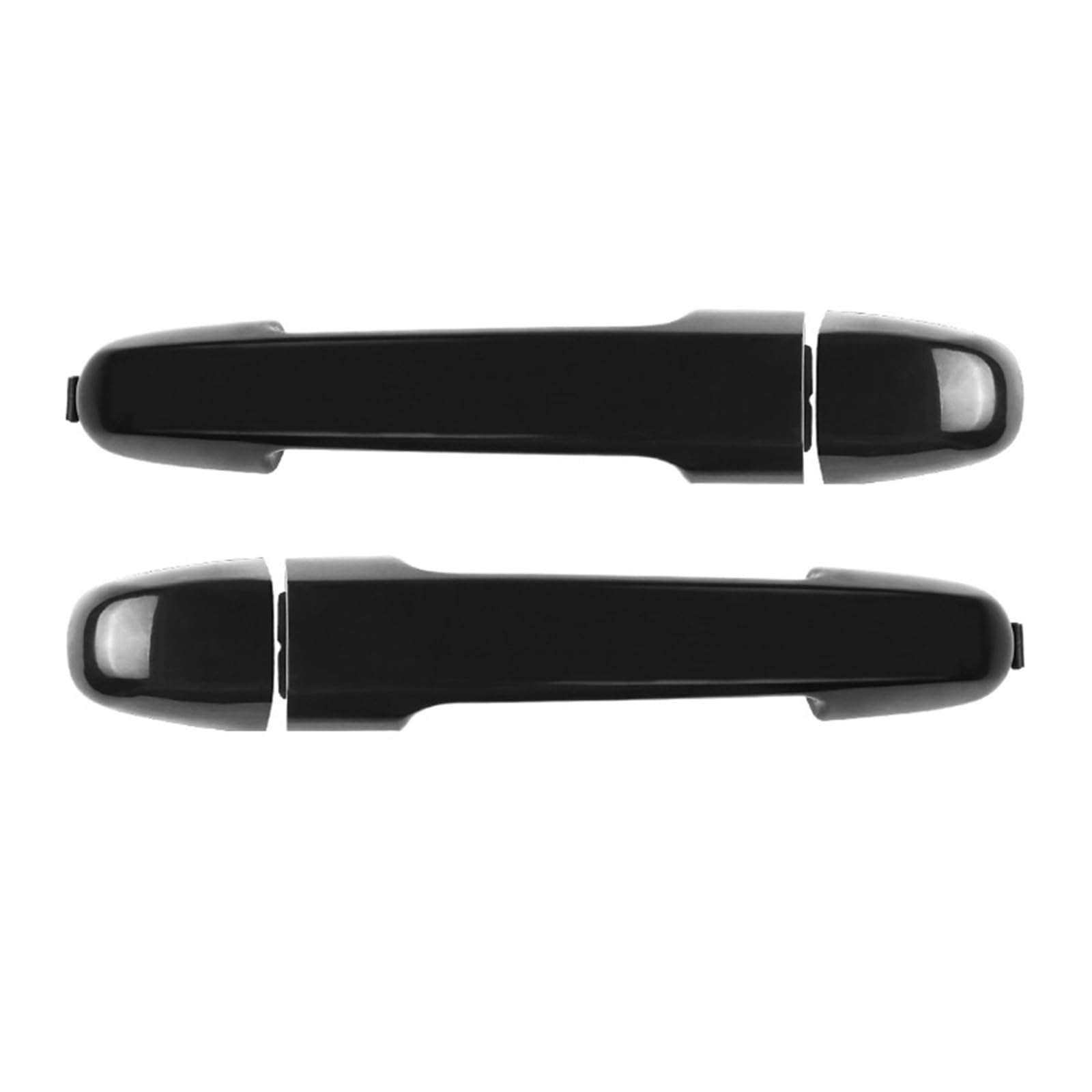 Liskrosf 2Pcs Rear Black Outer Door Handle Compatible For Hyundai I30 Fd/Elantra 2007 2008 2009 2010 2011 Car Parts 82651-2H000 82661-2H000(2Pcs Rear)