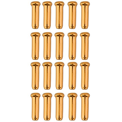 50Pcs/Lot Aluminum Alloy MTB Bike Bicycle Brake Cable Tips Crimps Bicycles Derailleur Shift End Caps Core Inner Wire Ferrules