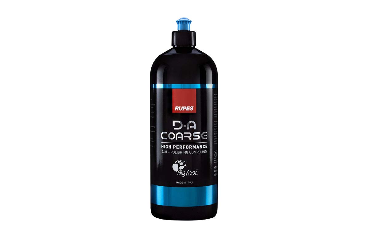 RUPES New D-A Coarse Compound - HIGH-Performance POLISHING Compound - 1liter Free Microfiber Towels by bbnmore Y